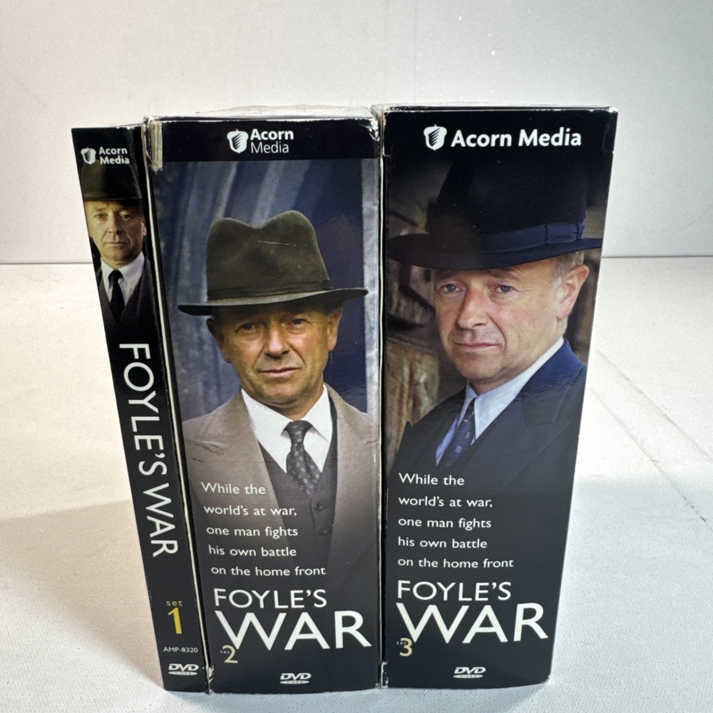 Foyle's War DVD Sets 1-3 In Box